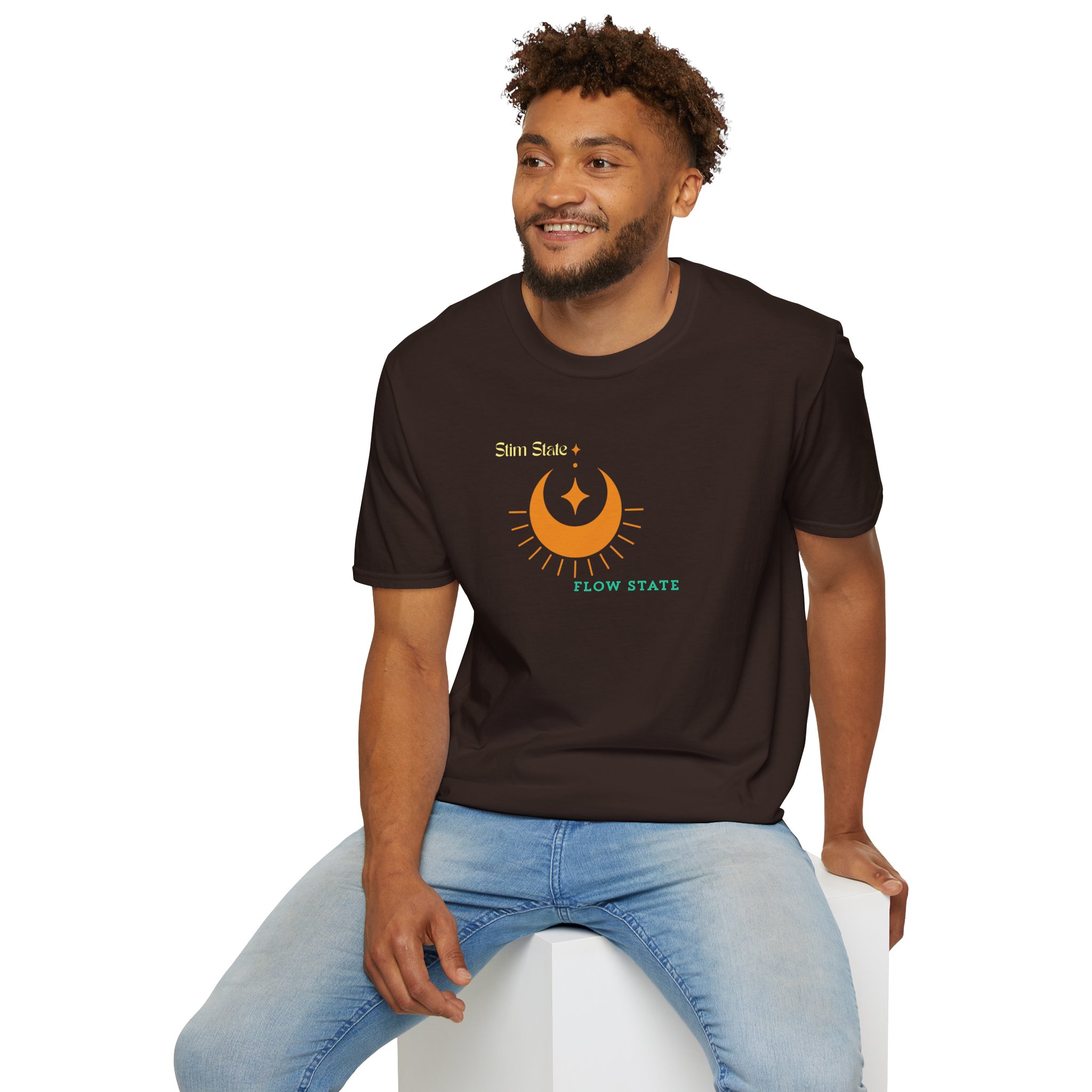 Stim State~Flow State | Dark Colored Shirts | Stay True To You T-Shirt - Image 21