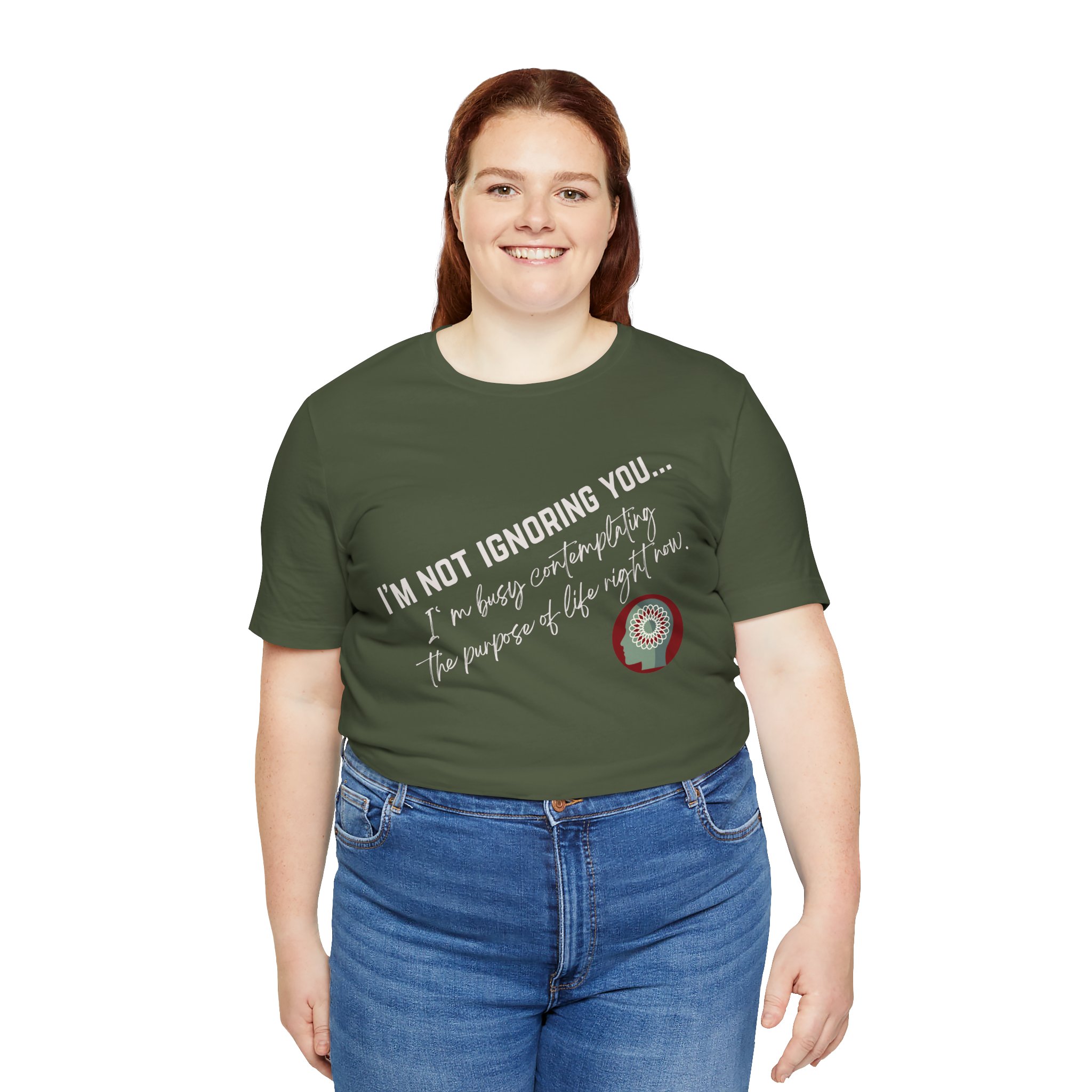 Contemplating Life | Life Smarts | Neurodivergent T-Shirt - Image 88
