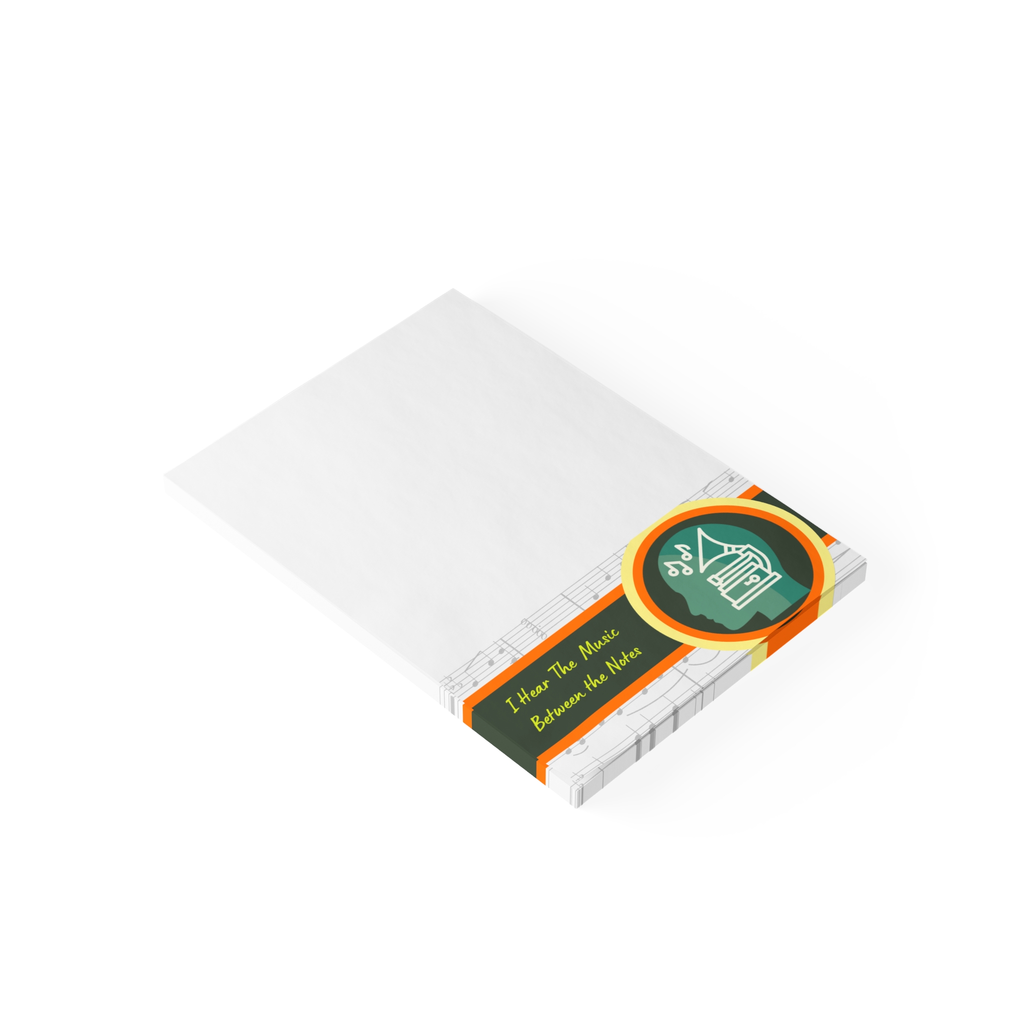 I Hear The Music Between The Notes | Sound Smarts | Sticky Post-It Pads - Image 3