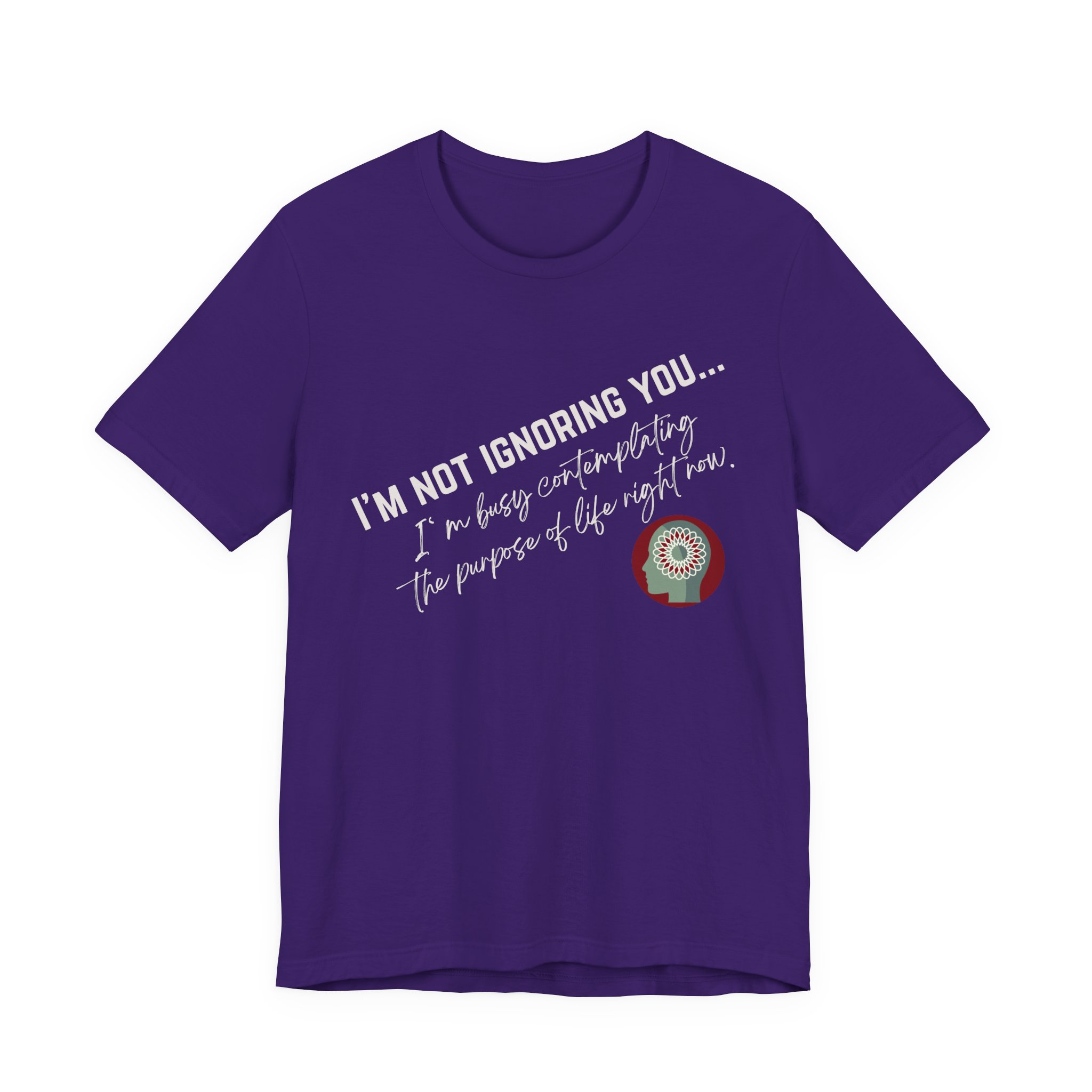 Contemplating Life | Life Smarts | Neurodivergent T-Shirt - Image 12