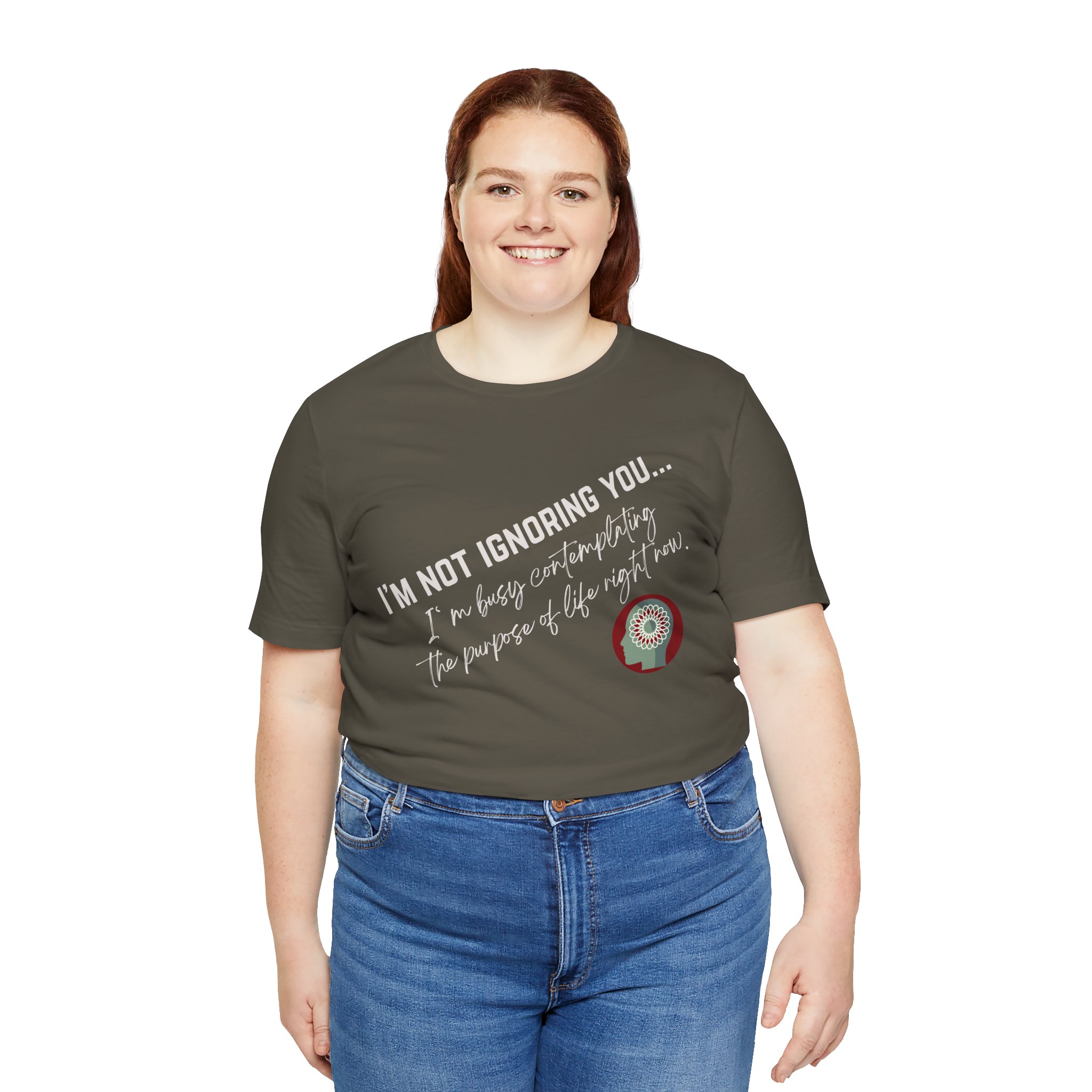 Contemplating Life | Life Smarts | Neurodivergent T-Shirt - Image 70