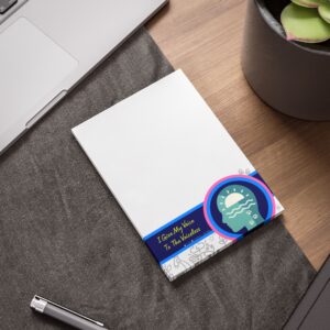 I Give My Voice To The Voiceless| Nature Smarts | Sticky Post-It Pads