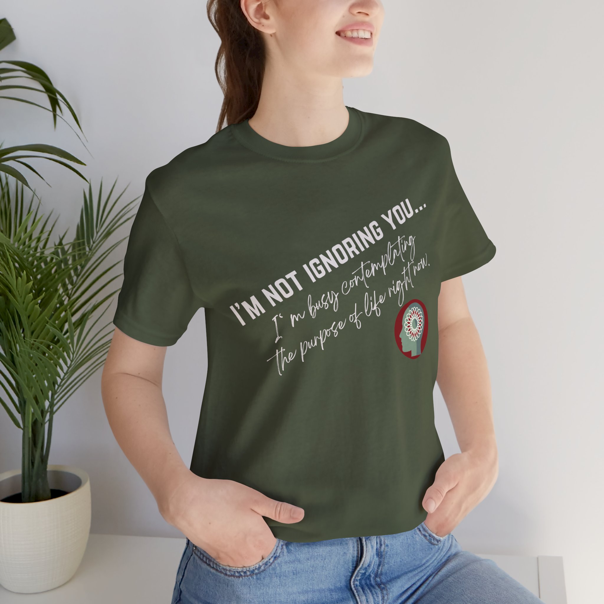 Contemplating Life | Life Smarts | Neurodivergent T-Shirt - Image 90