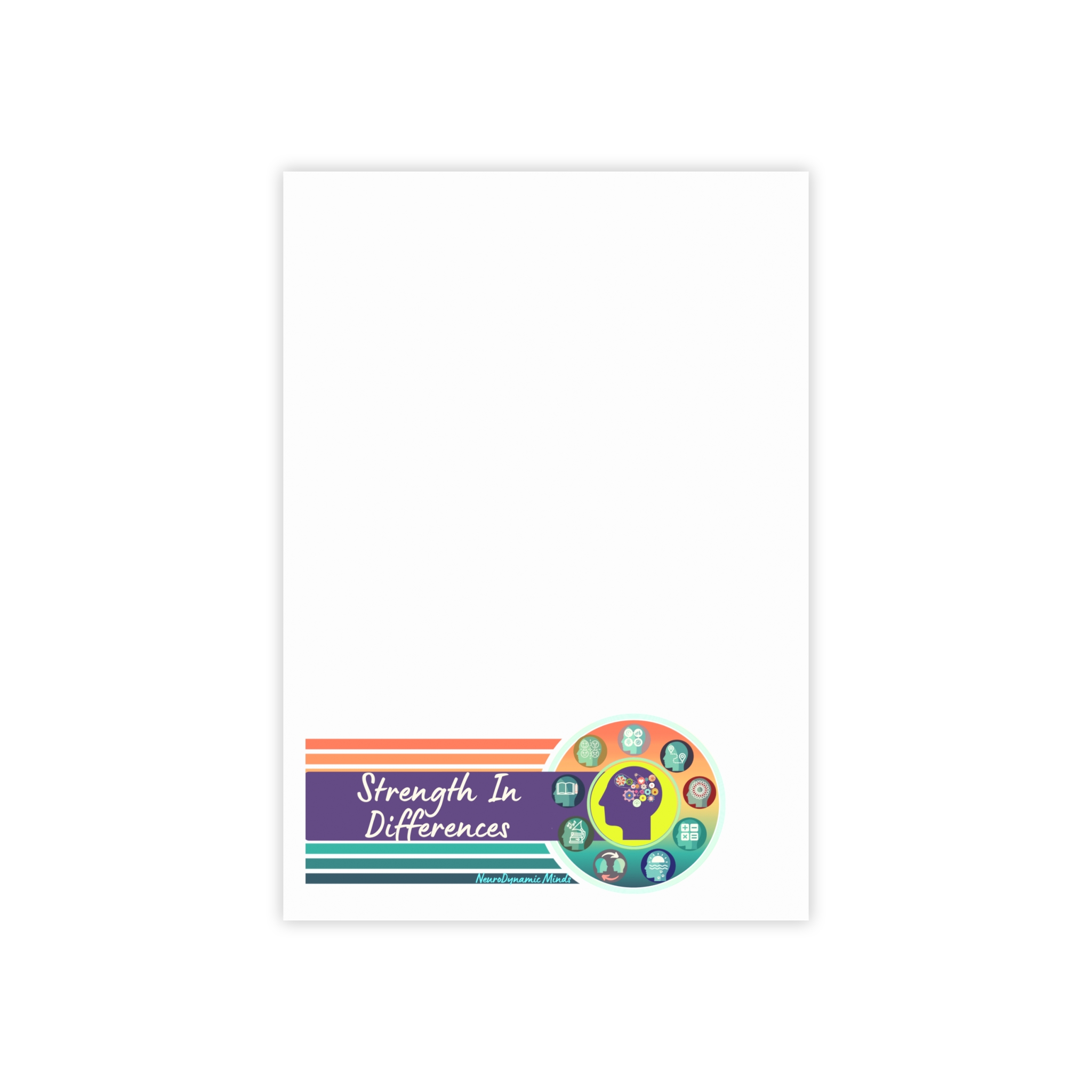 Strength In Differences | Sticky Post-It Pads - Image 2