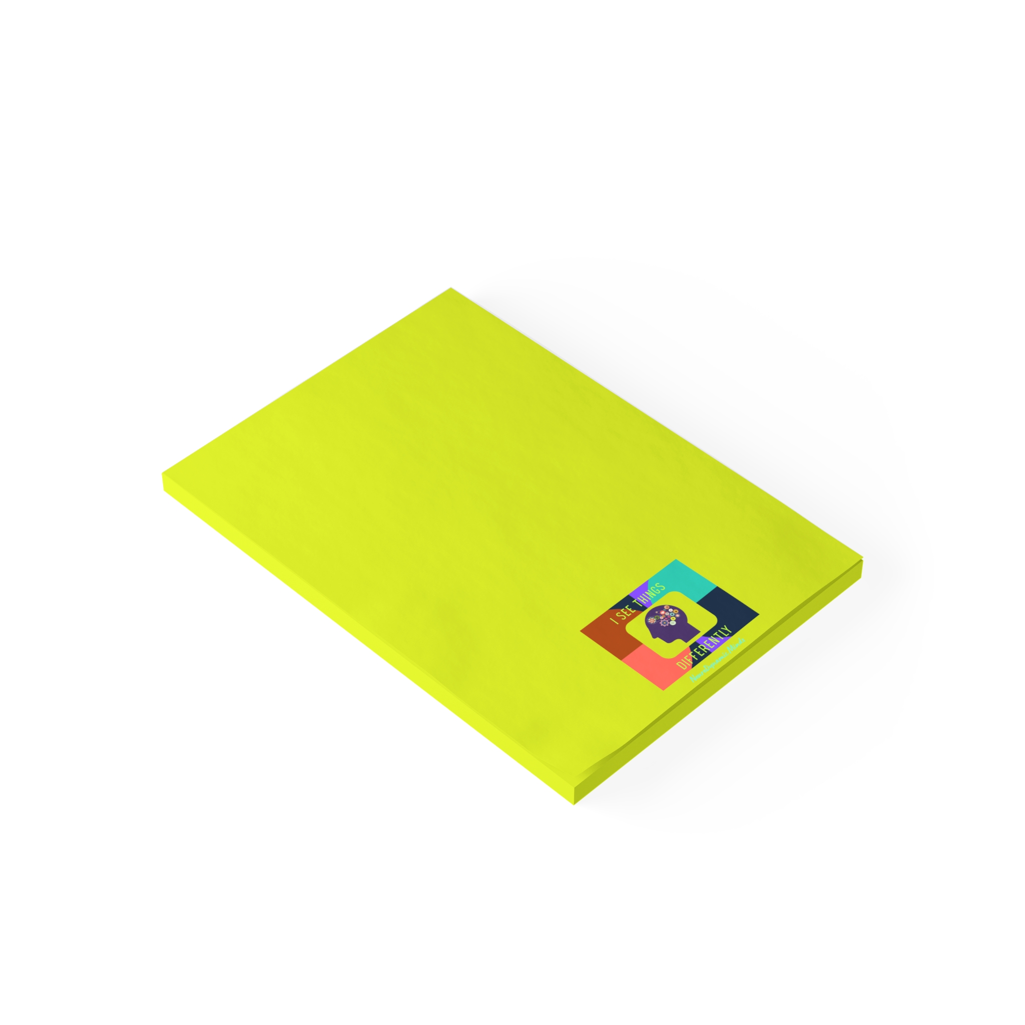 I See Things Differently | Sticky Post-It Pads - Image 3