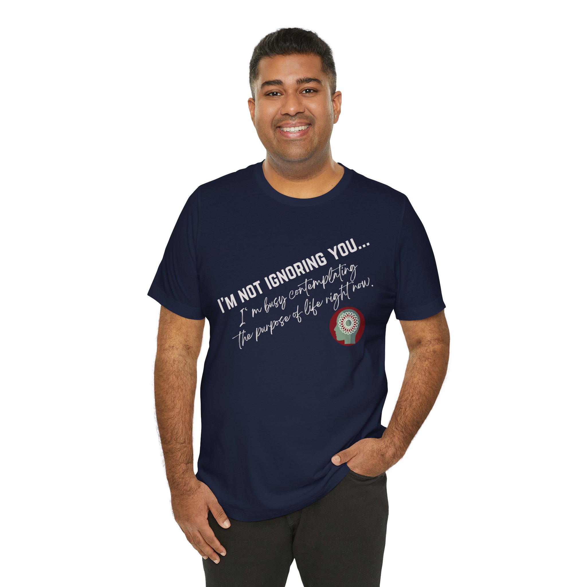 Contemplating Life | Life Smarts | Neurodivergent T-Shirt - Image 9