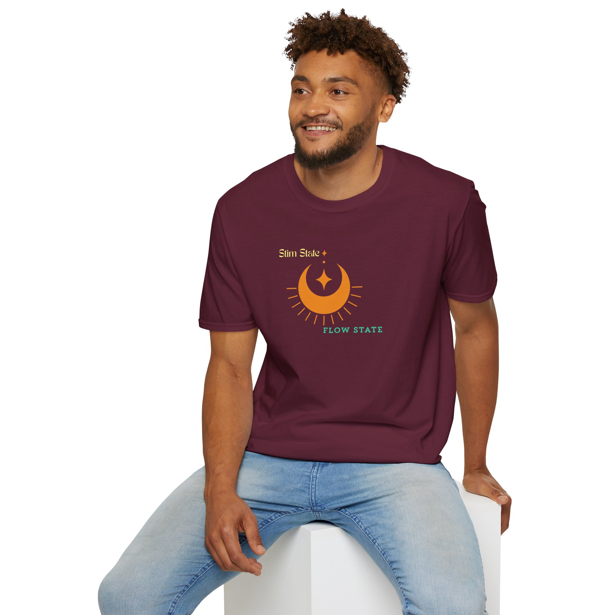 Stim State~Flow State | Dark Colored Shirts | Stay True To You T-Shirt - Image 14