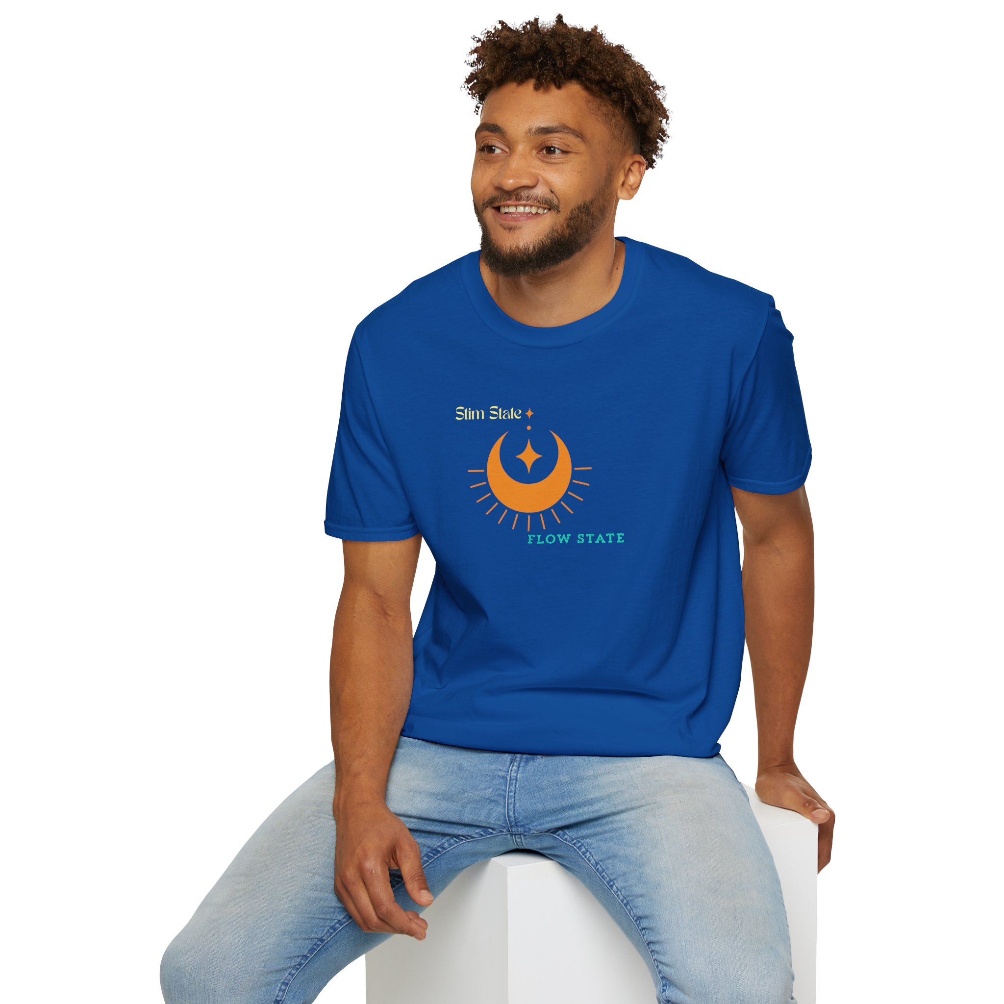 Stim State~Flow State | Dark Colored Shirts | Stay True To You T-Shirt - Image 42