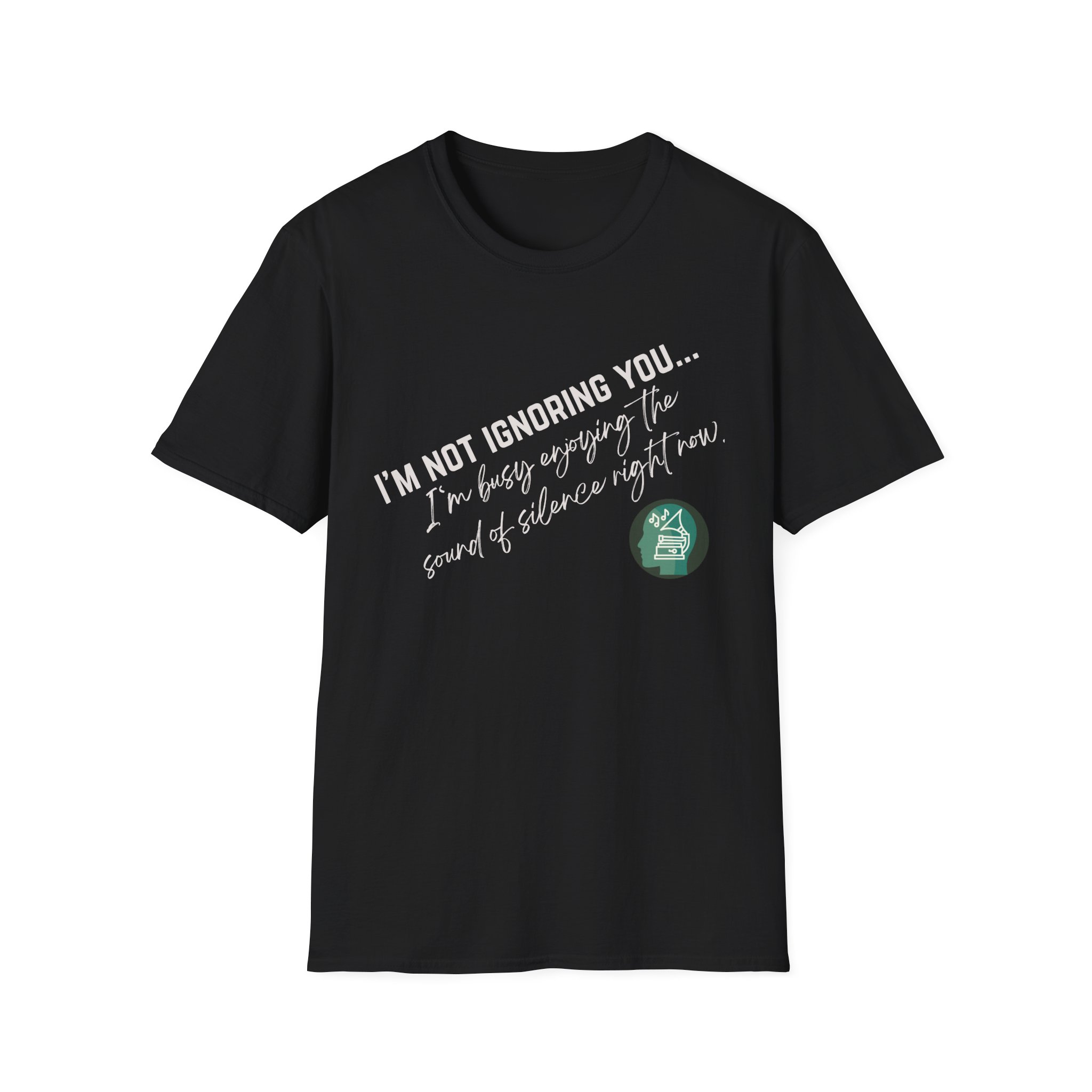 Enjoying the sound of silence | Sound Smarts | Stay True To You Tee - Image 100