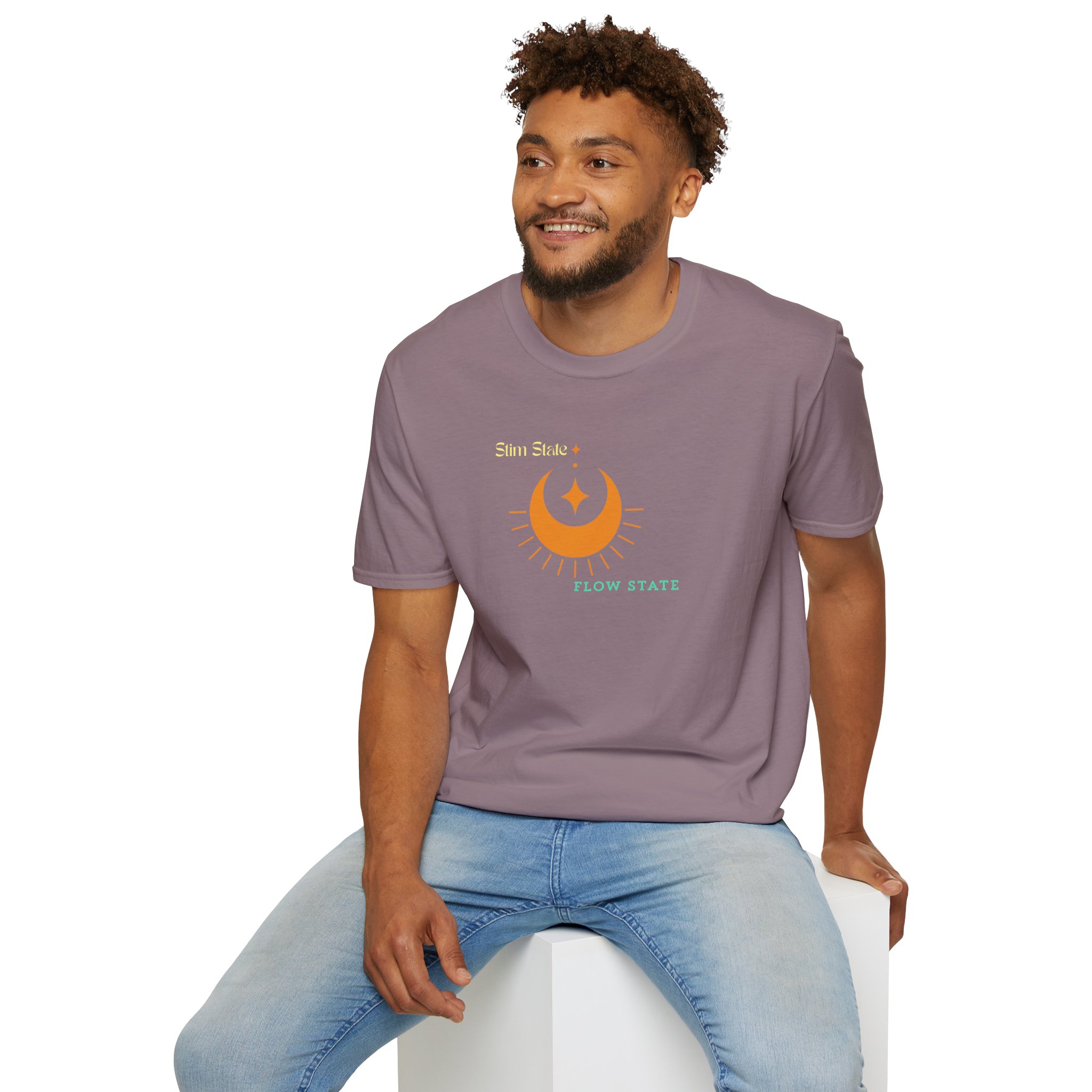 Stim State~Flow State | Dark Colored Shirts | Stay True To You T-Shirt - Image 84