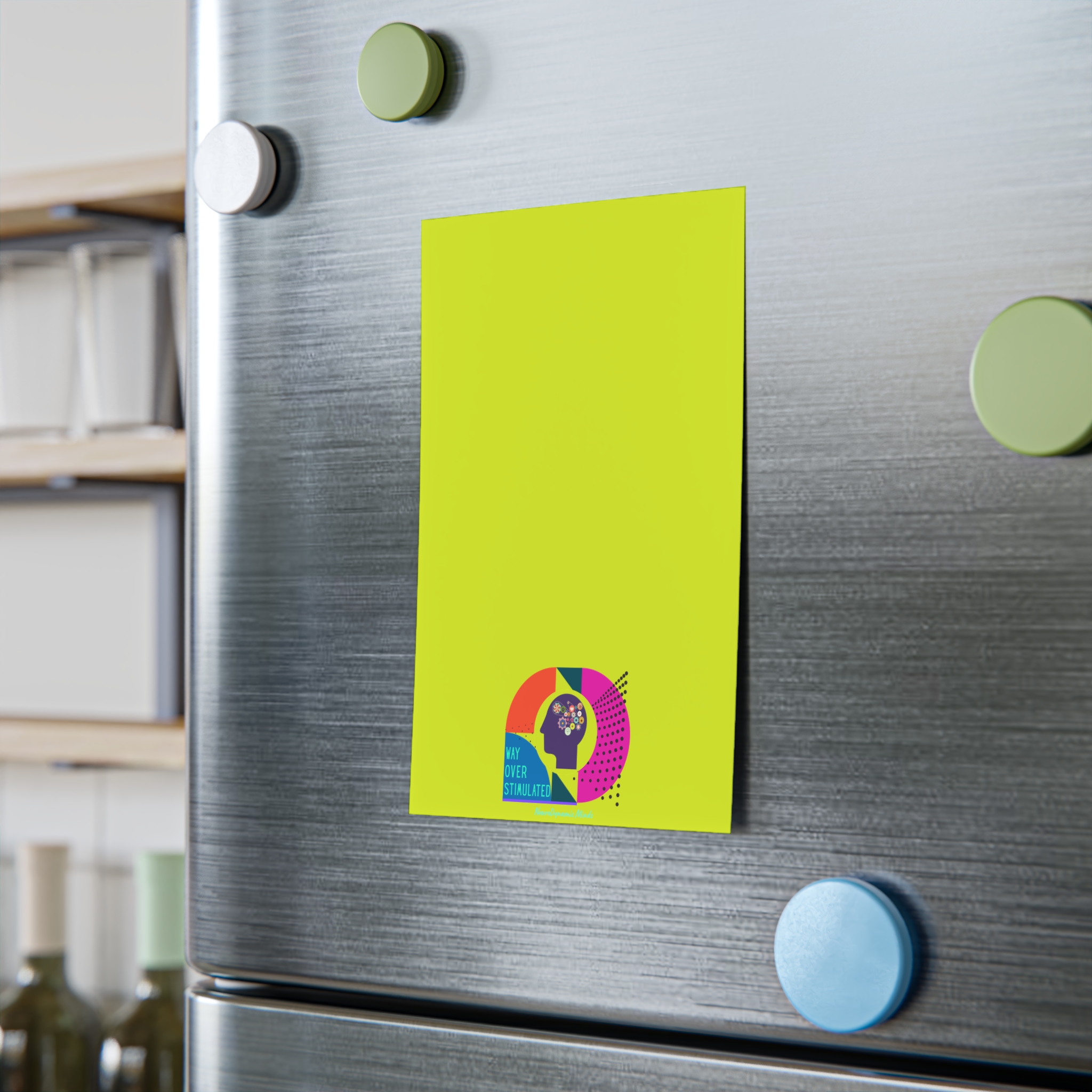 Way Overstimulated | Sticky Post-It Pads - Image 4