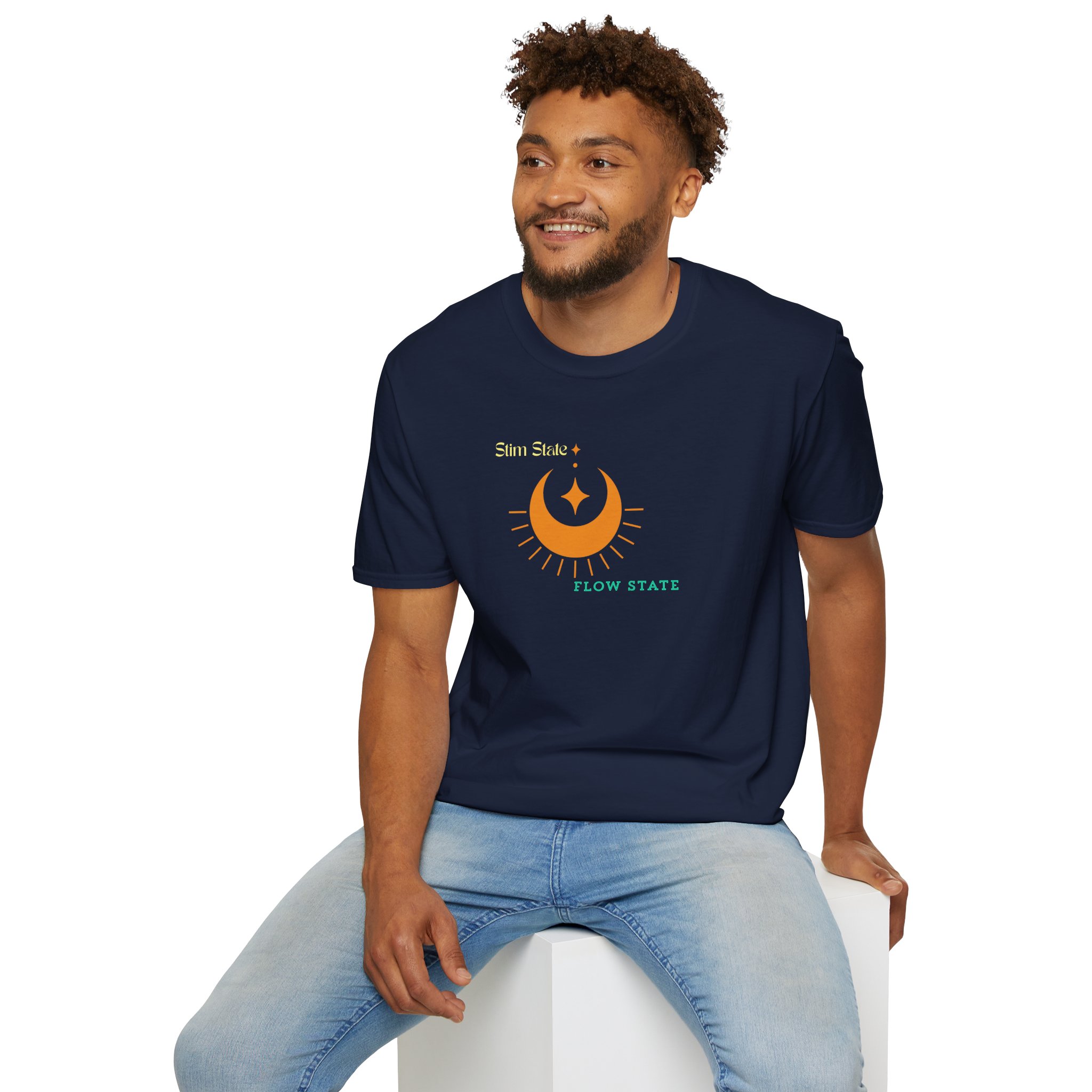 Stim State~Flow State | Dark Colored Shirts | Stay True To You T-Shirt - Image 56