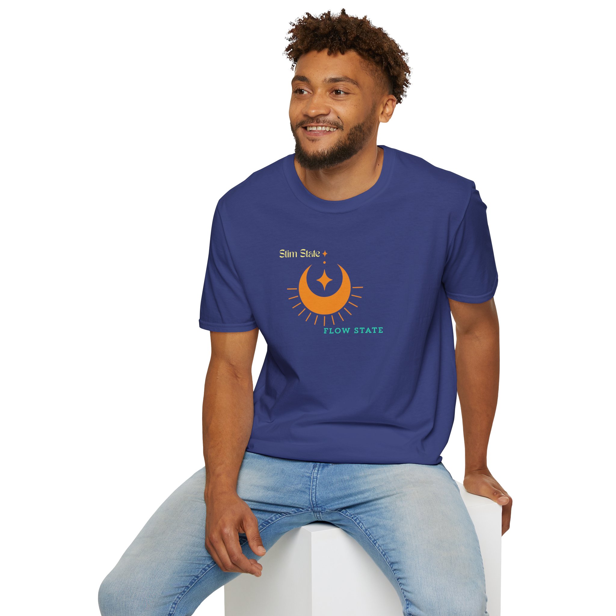 Stim State~Flow State | Dark Colored Shirts | Stay True To You T-Shirt - Image 49