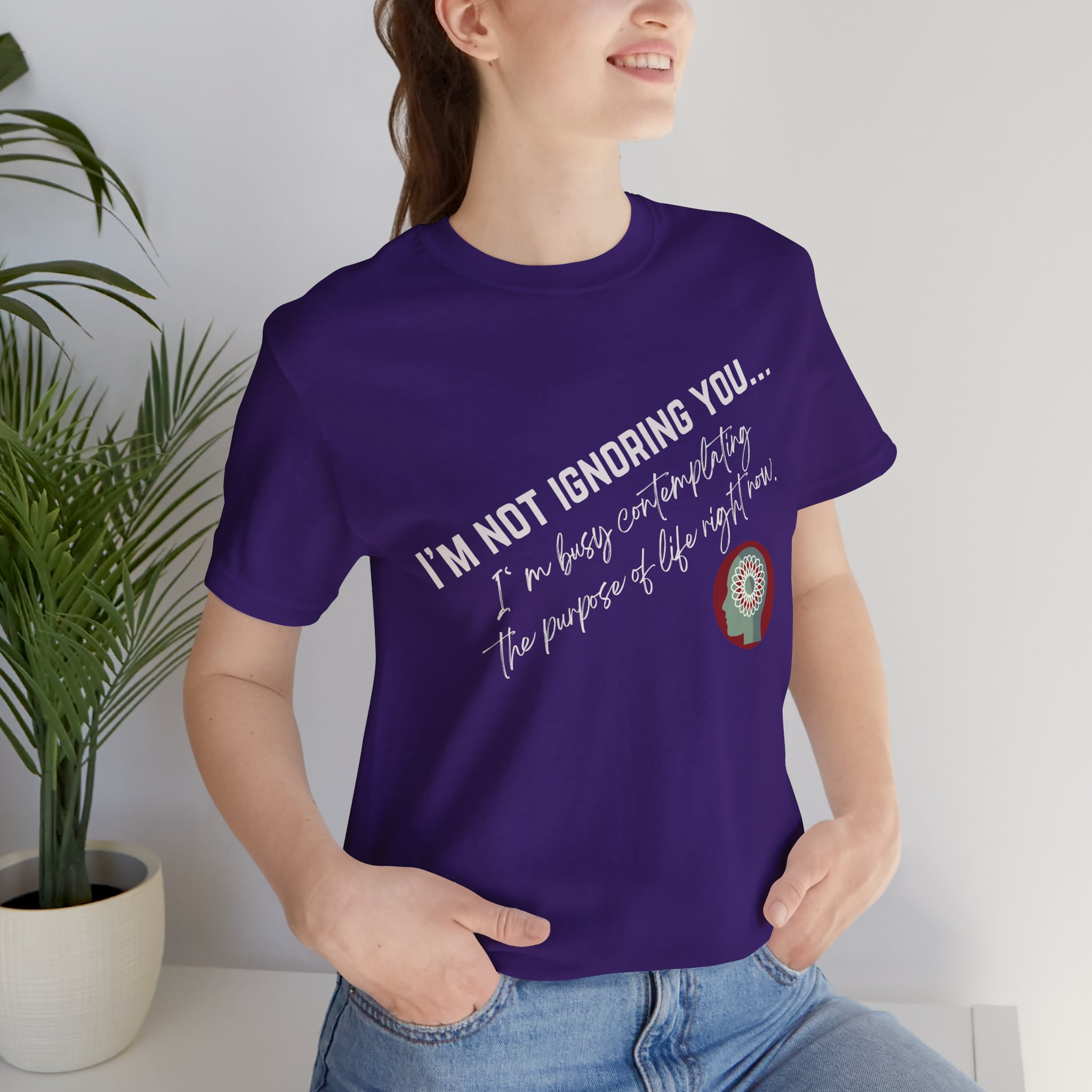 Contemplating Life | Life Smarts | Neurodivergent T-Shirt - Image 17