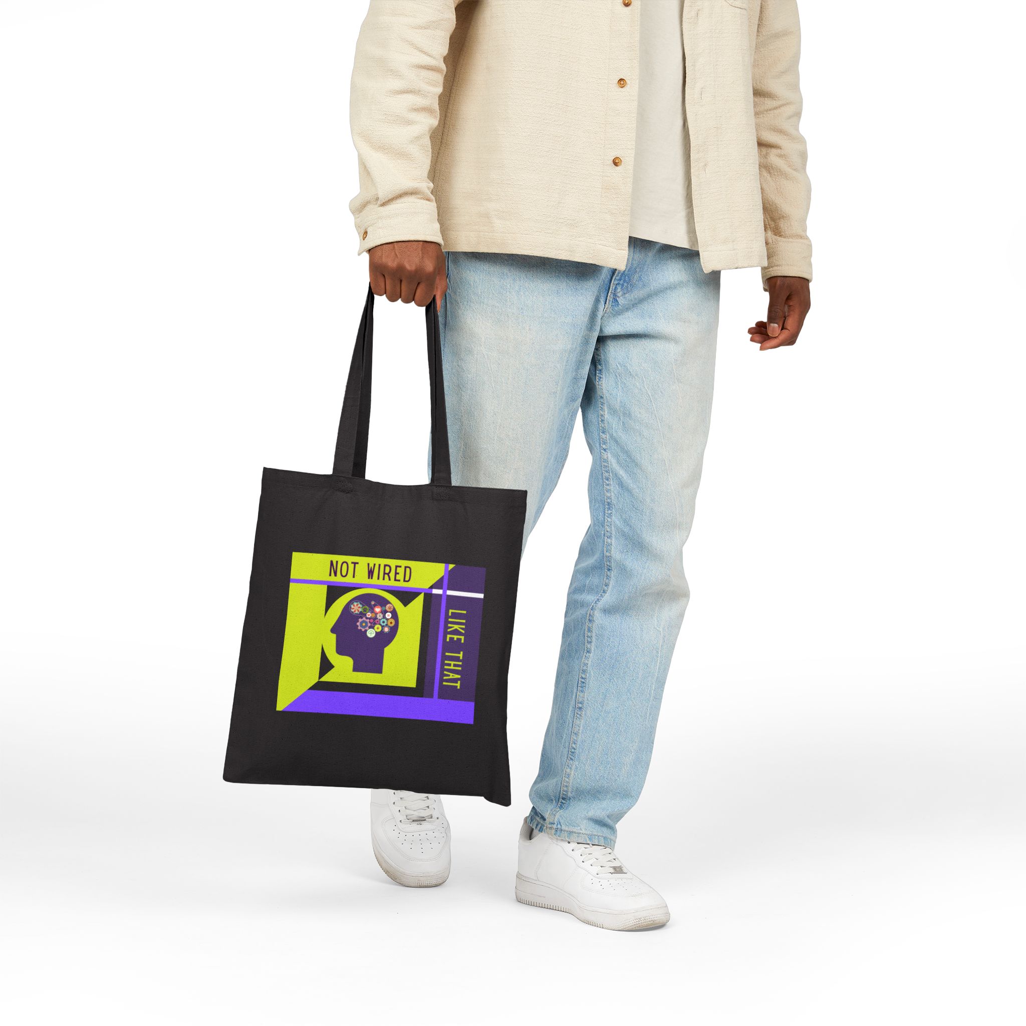 Not Wired Like That | Neuro-Friendly Canvas Tote - Image 6