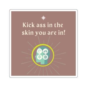 Vintage "Body Smarts" Sticker-Thrive With Your Natural Smarts!