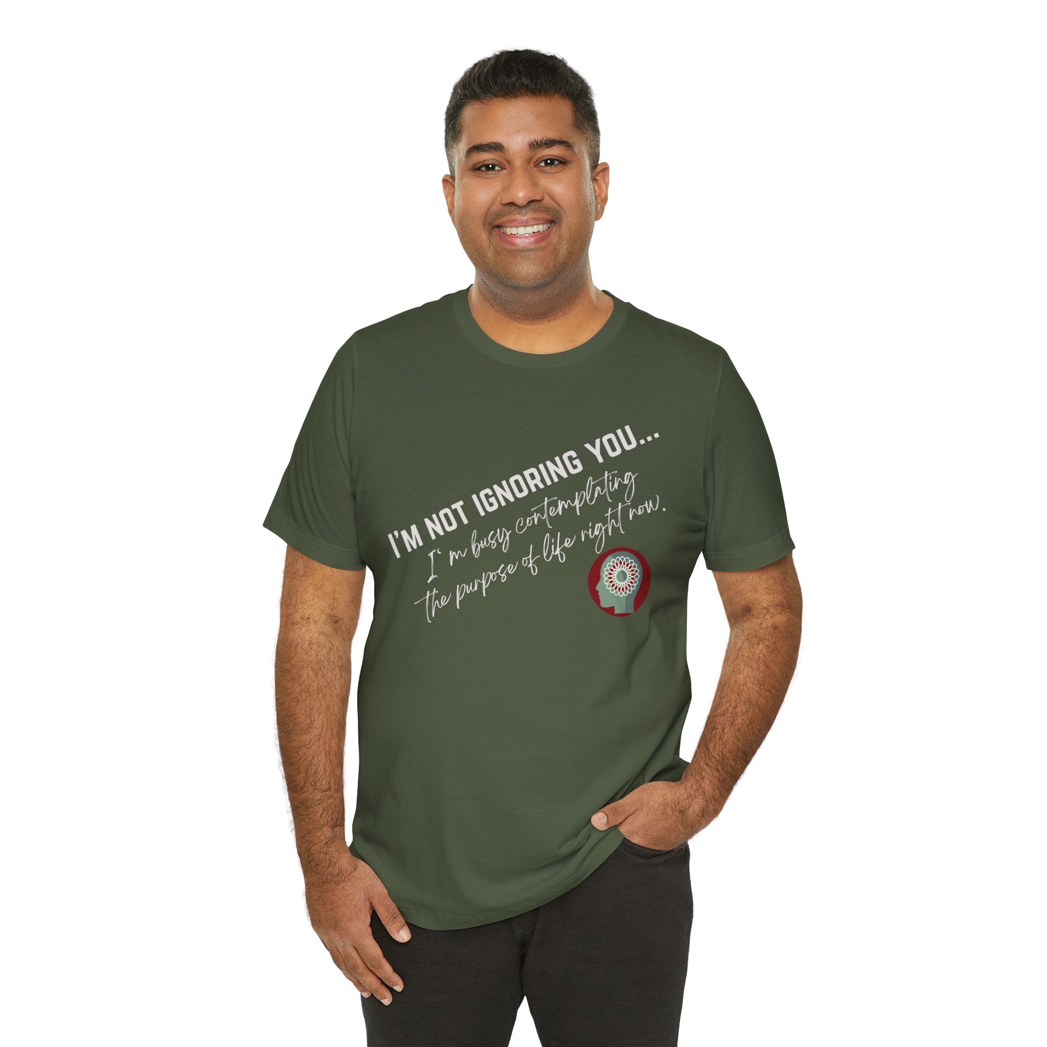 Contemplating Life | Life Smarts | Neurodivergent T-Shirt - Image 91