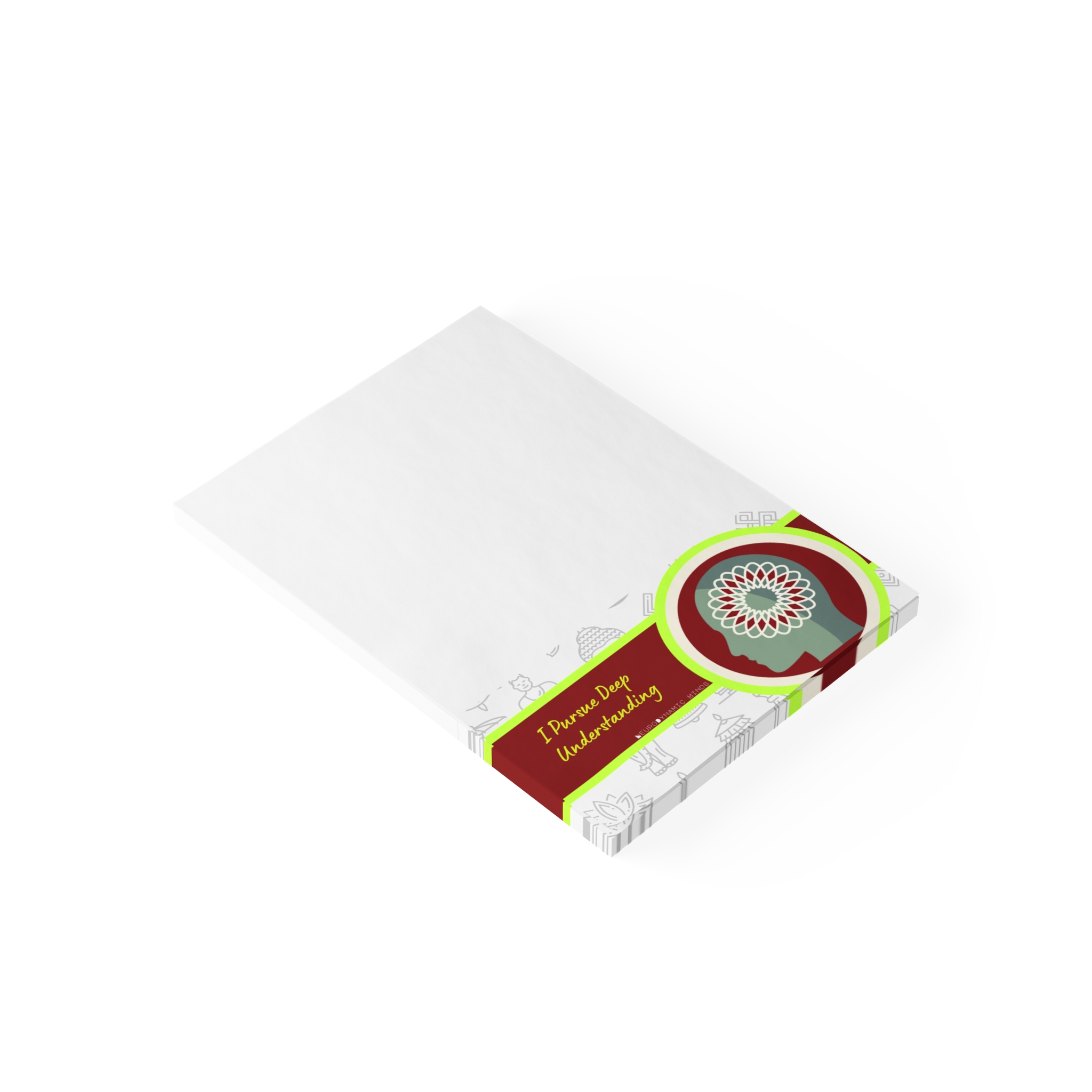 I Pursue Deep Understanding| Life Smarts | Sticky Post-It Pads - Image 3