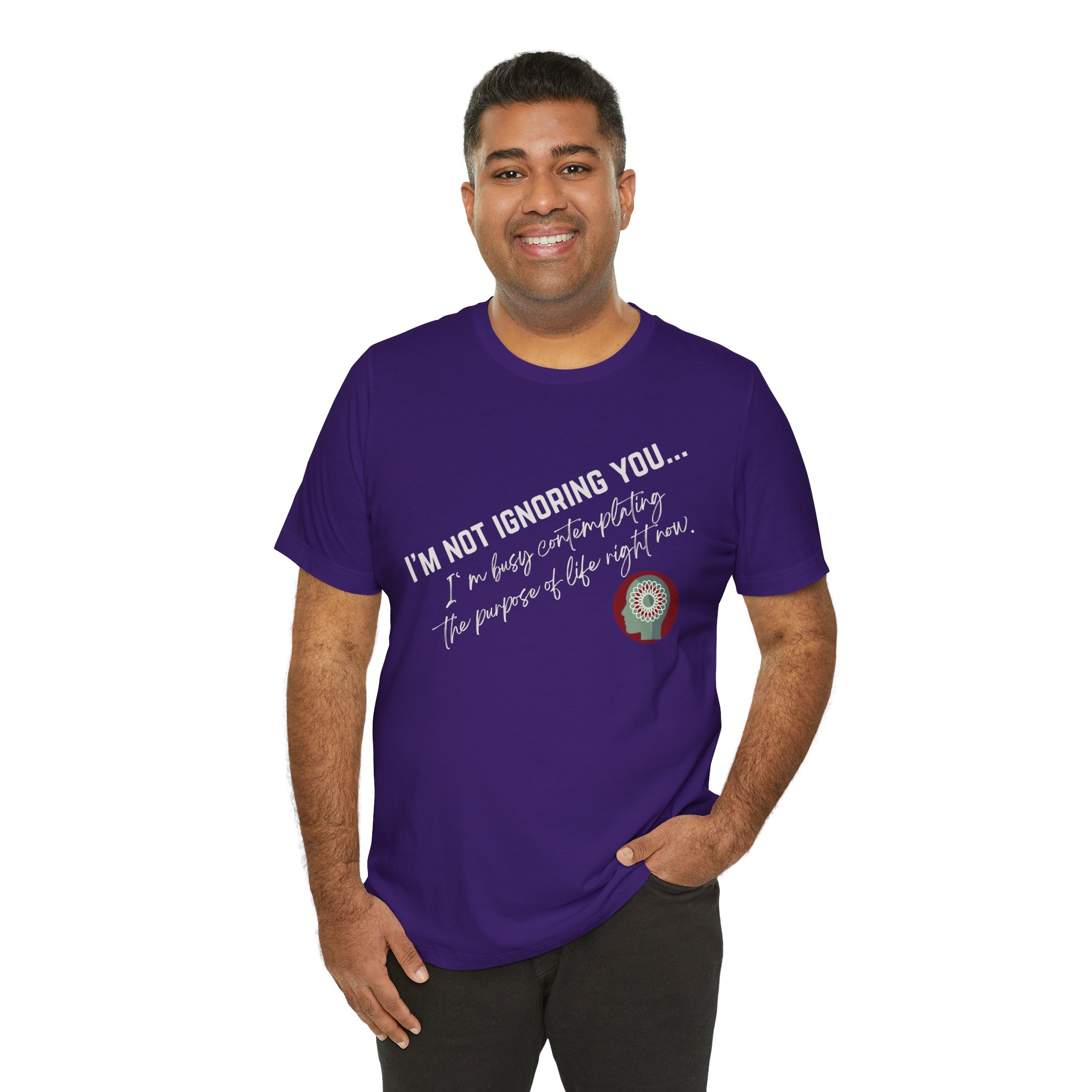 Contemplating Life | Life Smarts | Neurodivergent T-Shirt - Image 18
