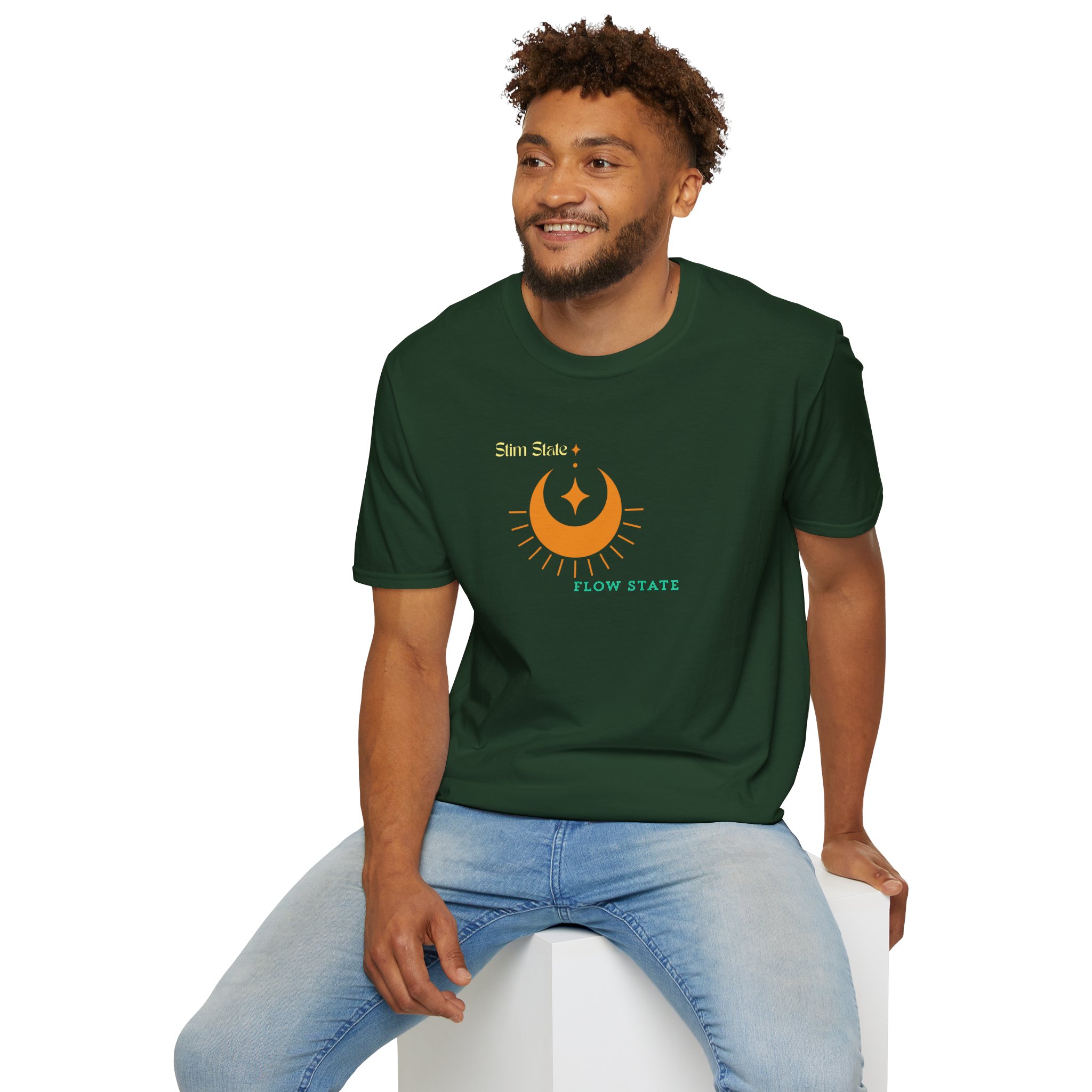 Stim State~Flow State | Dark Colored Shirts | Stay True To You T-Shirt - Image 28