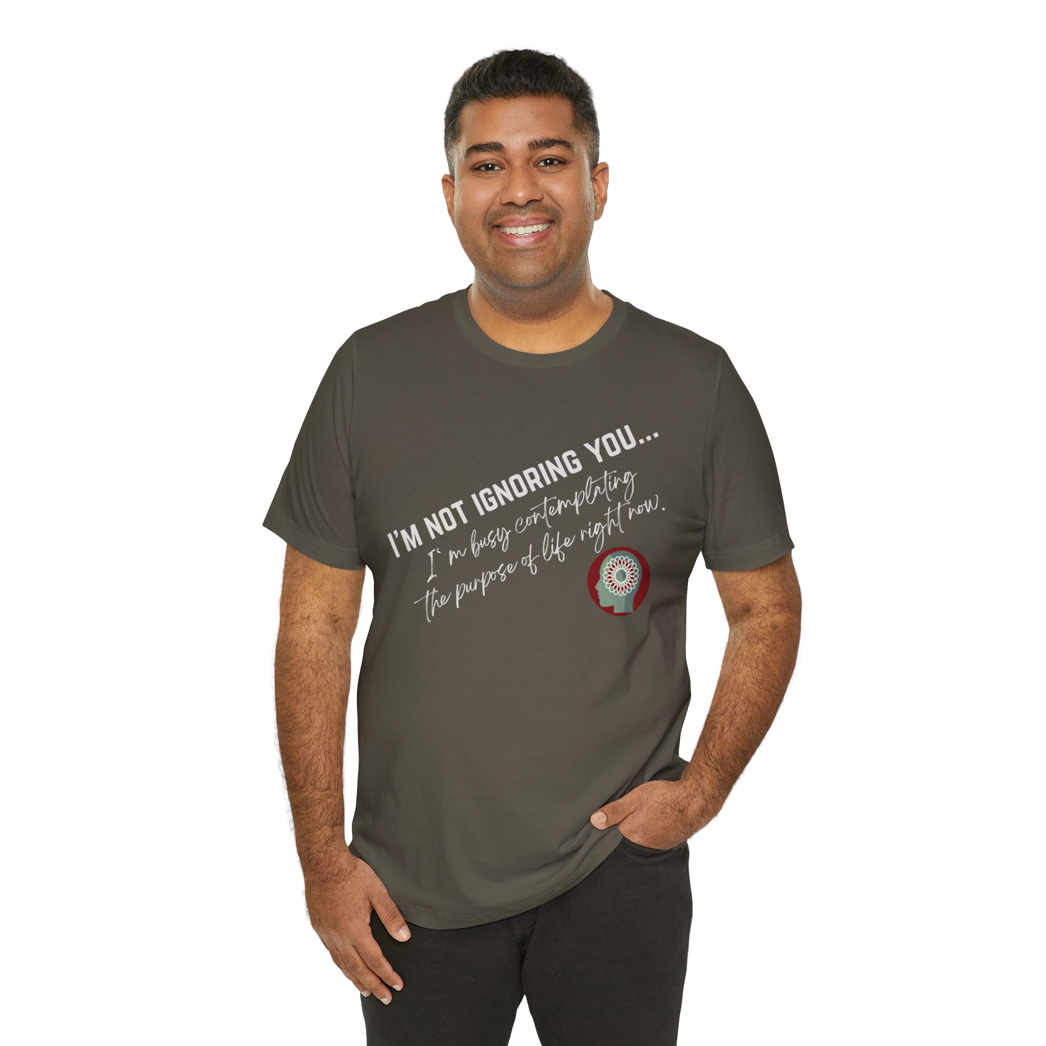 Contemplating Life | Life Smarts | Neurodivergent T-Shirt - Image 73